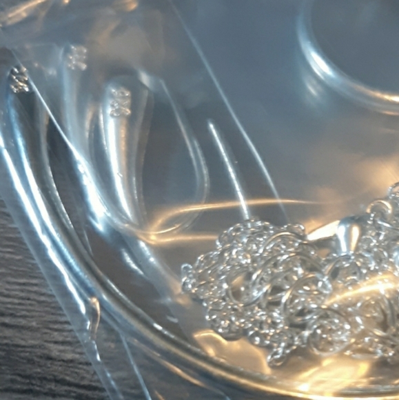 925 Sterling Silver Water Drop Tear Jewelry Set - Picture 7 of 7